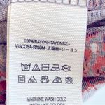 Free People Fiona Jersey Wrap Paisley Bell Sleeve Top Size XS Photo 13