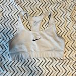 Nike Gray Sports Bra with Racerback Design Photo 0