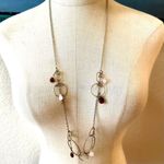 Guess long circle beaded long necklace Photo 0