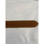 Lucky Brand Women's Brown/White Leather Belt Size M SKU 5756 Photo 5