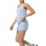 Uniqlo AIRism Soft Mini Bra Dress Blue NWT Photo 1