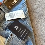 Hot Topic  Indigo Ultra High Rise Ghost Relaxed Fit Mom Jean Shorts SIZE 15 Photo 4