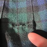 Pendleton VTG Maxi Skirt Womens 14 Green Black Watch Tartan Pleated Wool Classic Photo 6