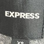 EXPRESS  xs wool blend Grey Peplum Peacoat Photo 2