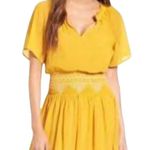 Madewell Embroidered Cinched Waist Boho Smoked
Mini Dress Size 8 Photo 2