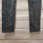 Paige Gray Black Leaf Botanical Print Mid Rise Slim Skyline Skinny Jeans Size 29 Photo 5