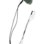 MINDFUL SOULS RAW GREEN FLUORITE NECKLACE ADJUSTABLE UNISEX REAL SOLID STONE Photo 4
