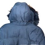 ZeroXposure Black Label Puffer Coat Jacket Faux Fur Hood womens Medium Black Photo 4