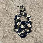 Beach Riot  X Stone Cold Fox Classy Sexy One Piece Floral Cheeky Swim Suit Medium Photo 1