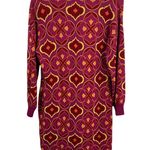 Never Full Dressed Pink Long Cardigan Hidden Closure Size 4 Photo 3