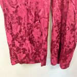Monique Lhuillier ML Red Currant Jacquard Short Sleeve Jumpsuit 8 Photo 96