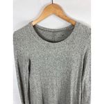 American Eagle Soft & Sexy Plush Ribbed Long Sleeve Dress Grey Size Small Photo 2