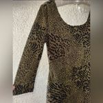 Foreign Exchange  Animal Print Long Sleeve Dress Photo 2