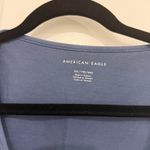 American Eagle Outfitters Women's Slate Blue Cropped Tank Top Size XXL Photo 2