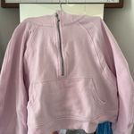 Lululemon Light Pink Half-Zip Hoodie Photo 0