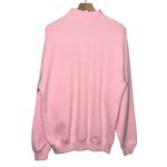 Key West Florida Super Soft‎ Athletic Sweater Sporty Quarter Zip Sweatshirt Pink Size M Photo 4