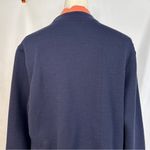 Bonworth Vintage  Sweatshirt‎ Womens Small Embroidered Fall Leaves Pullover Blue Photo 5