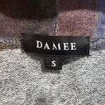 INC International Concepts DAMEE Mock Collar Artistic Flare Abstract Tunic Small Blue Photo 6