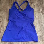 Athleta NWT  Triangle Tankini Cerulean Blue Size D-DD Photo 2