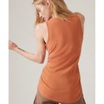 Athleta  S Outbound Scoop Neck Tank Top Sunbaked Clay Small NWT Photo 2