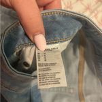 American Eagle Outfitters Midi Light Blue Jean Shorts Size 16 Photo 3