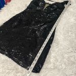 Sophia Thomas Homecoming Sequin Mini Dress in Black Size 4 Photo 4