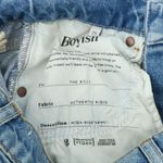 Boyish The Billy Authentic Rigid High Rise Skinny Distressed Jeans Far Country 2 Blue Size 25 Photo 10