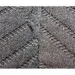 Alexis  XS Black Quilted Skater Mini Modern Sophisticated Architectural Chic Photo 6