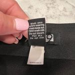 Apt. 9 NWOT  Womens Snakeskin Print Faux Leather‎ Pencil Skirt, Black, Size L Photo 3