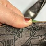 Fly London  Bruno metallic leather‎ heels silver bronze black size 39 Photo 8