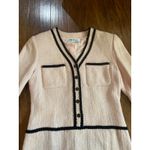 Chetta B Vintage 80's . Baby Pink Dress OLD MONEY Coco CH*N*L Office RETRO GLAM 6 Photo 3