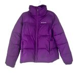 Columbia Purple Zip Up Puffer Jacket Photo 2