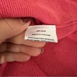 Eileen Fisher  100% Hemp coral pink coordinate knit Set,top and open cardigan Photo 13