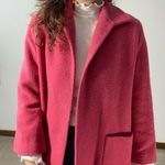 Doncaster VINTAGE  Fuzzy Wool Open Drape Coat Photo 0