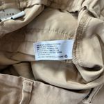 A New Day  Tan Ankle Cargo Pants Women’s 4 Elastic Waist Multi Pockets Office Photo 6