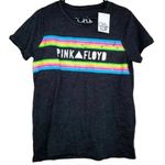 Chaser ‎ Brand PINK FLOYD Medium Black Neon Stripes Vintage Tee Shirt Photo 0