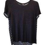 PaperMoon  Short Sleeve Blouse Size Large Photo 0