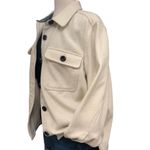 Free Assembly Women's Wool Blend Shirt Jacket Size L Photo 3