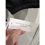 French Connection Rhodes Poplin Black Organic Cotton Mini Dress Minimalist LBD Photo 6