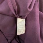 Calvin Klein  Purple 3/4 Bell Sleeve White Faux‎ Pearls Trim Sheath Dress Size 4 Photo 11