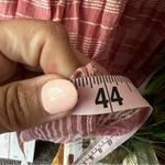 English Factory PLAID TIERED MIDI DRESS IN ROSE Women’s SIZE LARGE prairie Photo 7