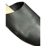 Nisolo Lima Slip On Leather Mule Flat in Black Size 9 Photo 3