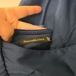 Abercrombie & Fitch Navy Draped Skirt Maxi Dress Photo 8