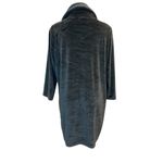 Softies by Paddi Murphy Snuggle Lounger Dress L / XL in Charcoal Grey Gray Photo 6