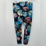 Adidas  Women's Floral Running Leggings AEROREADY Size Large Photo 2