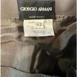 Giorgio Armani Women's Brown Wool Skirt Size 42/US 8 Photo 2