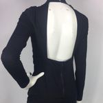Bardot  Cutout Mock Neck Long Sleeve Dress Black S Photo 15