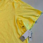 BP . Womens Yellow V Neck Short Sleeve T Shirt Top‎ Tee Plus Size 1X NWT Photo 2