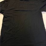 PINK - Victoria's Secret Victoria's Secret PINK Shirt Black Bling Logo Short Sleeve Top Rhinestone Small Photo 5