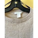 H&M Long Sleeve Wool Blend Casual Boxy Jumper Knit Top Heathered Beige Size XS Photo 5